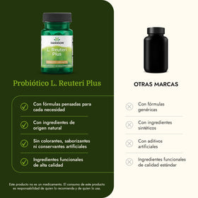 Swanson L. Reuteri Probiotic Plus avec d'autres compléments alimentaires