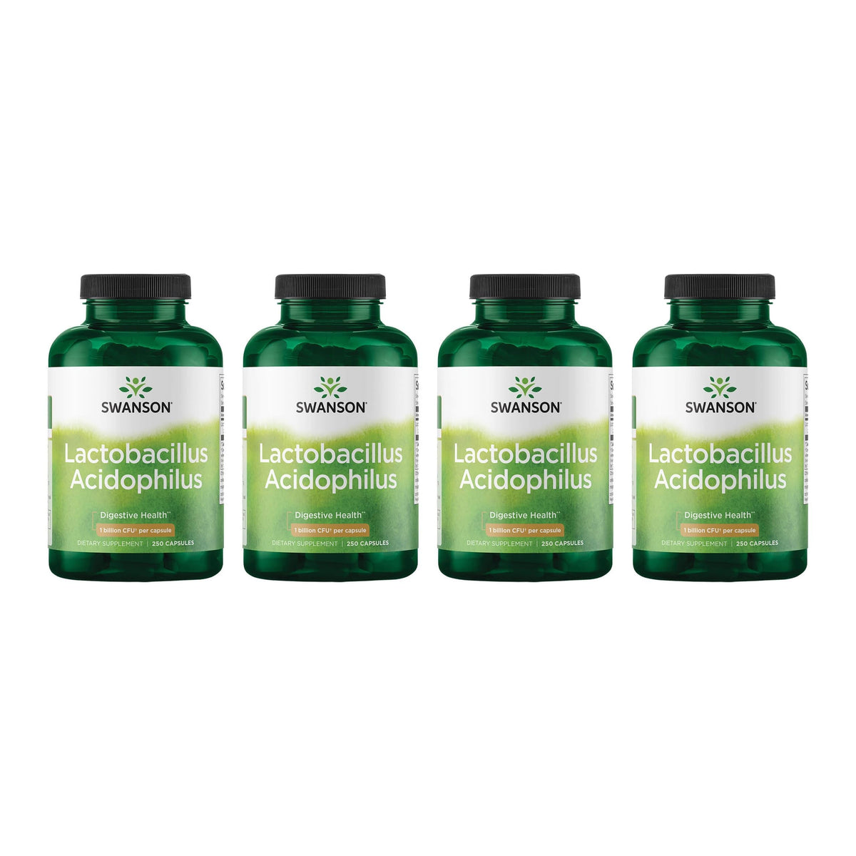 Swanson Lactobacillus Acidophilus 250 capsules vue avant