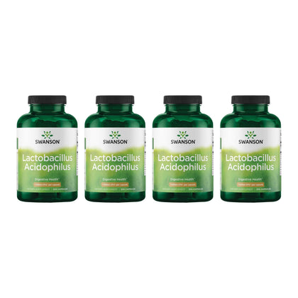 Swanson Lactobacillus Acidophilus 250 capsules vue avant