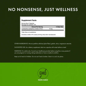 Swanson Lactobacillus Acidophilus capsules ouvertes