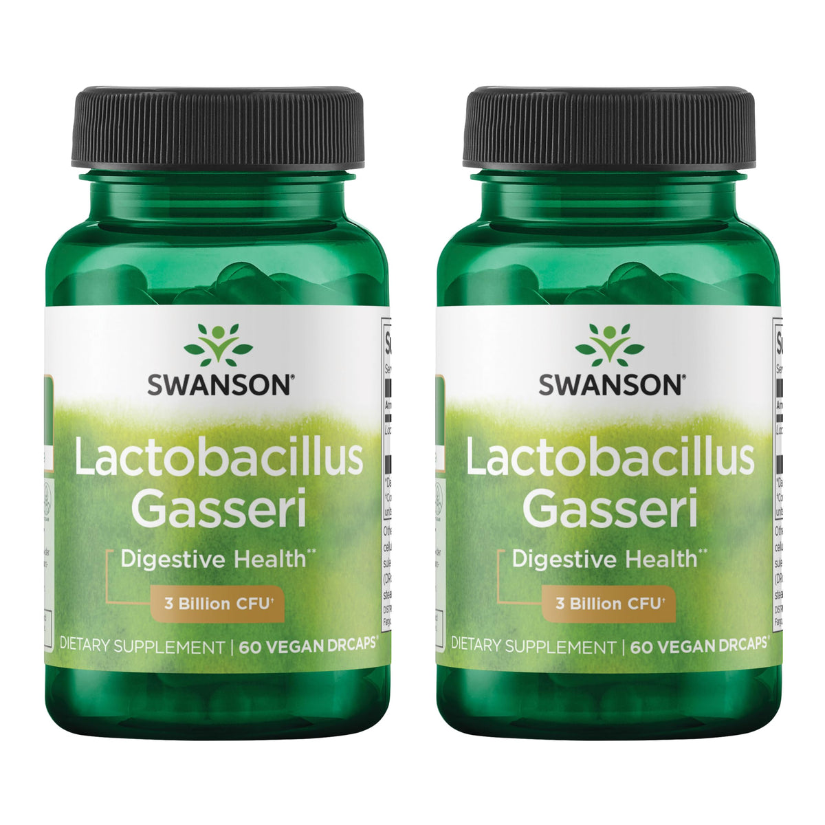 Swanson Lactobacillus Gasseri 60 Veg Caps vue de face