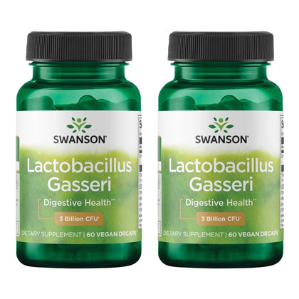 Swanson Lactobacillus Gasseri 60 Veg Caps vue de face