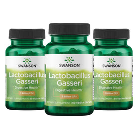 Swanson Lactobacillus Gasseri Probiotique 60 Capsules Végétales vue de face