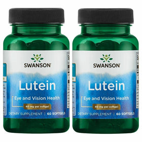 Swanson Lutein 40 mg gélules douces vue de face