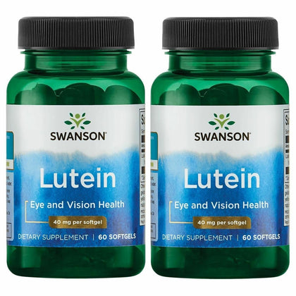 Swanson Lutein 40 mg gélules douces vue de face