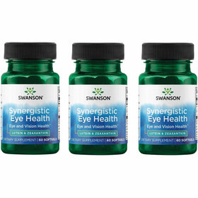 Swanson Lutein & Zeaxanthin 60 gélules devant l'emballage