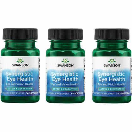 Swanson Lutein & Zeaxanthin 60 gélules devant l'emballage