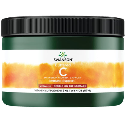 Swanson Magnésium Ascorbate 160g en poudre vue de face
