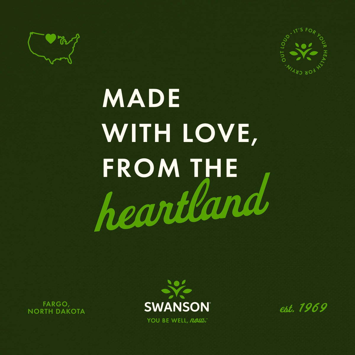 Swanson Magnesium Lactate capsules in a hand