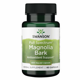 Swanson Magnolia Bark 60 capsules packaging front view
