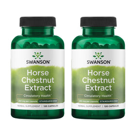 Swanson Marron d'Inde 250 mg 120 Capsules face avant
