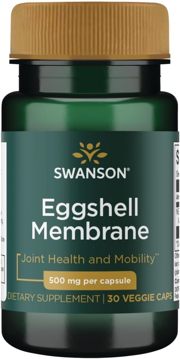 Swanson Membrane d'œuf 30 gélules végétales vue de face