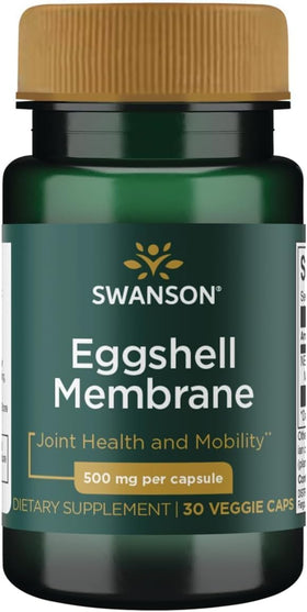 Swanson Membrane d'œuf 30 gélules végétales vue de face