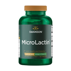 Swanson Microlactin Double Force 1000 mg 120 Tablettes avant