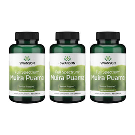 Swanson Muira Puama 400 mg complément alimentaire boîte avant