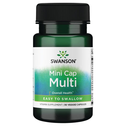 Swanson multivitamines végétales 30 capsules avant vue