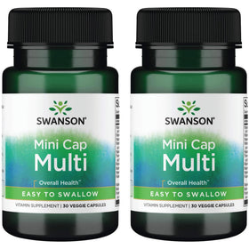 Swanson Multivitamines Végétariennes 30 Capsules, vue de l'avant