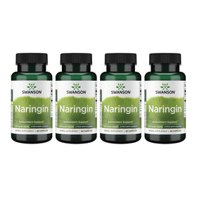 Swanson Naringin Bioflavonoïde Antioxydant 500 mg 60 gélules vue avant