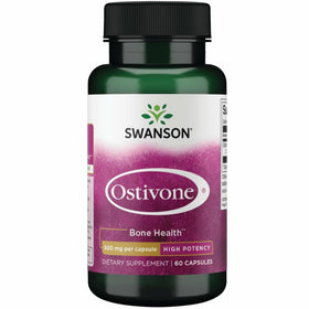 Swanson Ostivone 500 mg 60 capsules - vue de face