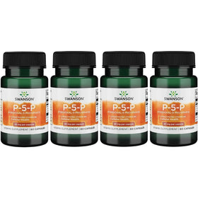 Swanson P-5-P Vitamine B6 20 mg capsules avant vue