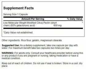 Swanson PectiPure 600 mg 60 capsules vue arrière