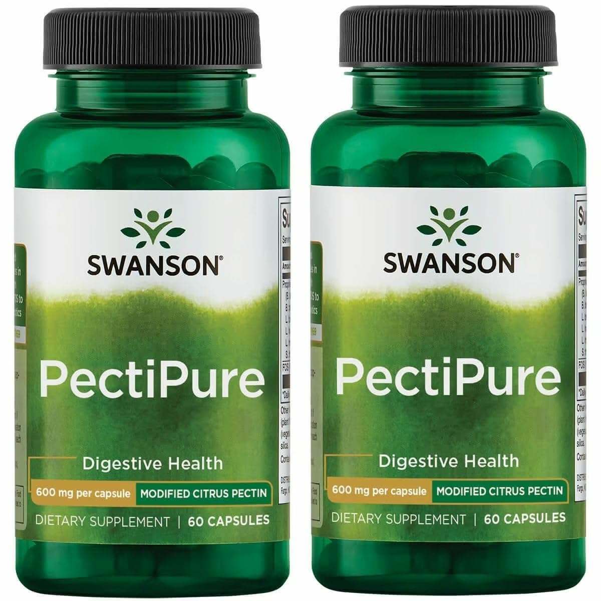 Swanson PectiPure 600 mg 60 capsules vue avant