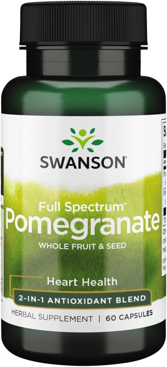 Swanson Pomme Grenade 60 capsules vue de face
