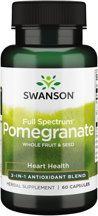Swanson Pomme Grenade 60 capsules vue de face