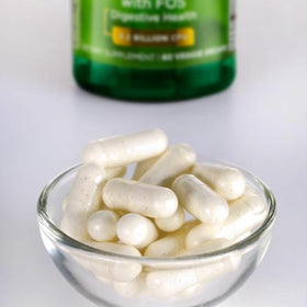 Swanson Probiotique 16 souches capsules ouvertes
