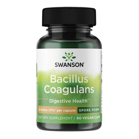 Swanson Probiotique Bacillus Coagulans 60 capsules végétales, vue de face