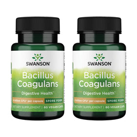 Swanson Probiotique Bacillus Coagulans 60 capsules vue de face