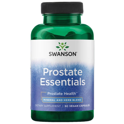 Swanson Prostate Essentials 90 capsules végétales vue de face