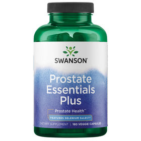 Swanson Prostate Essentials Plus 180 capsules végétales vue avant