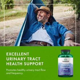 Swanson Prostate Essentials Plus, vue arrière de l'emballage