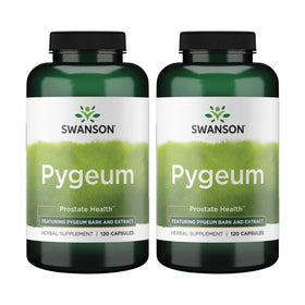 Swanson Pygeum 400 mg 120 capsules vue de face