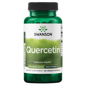 Swanson Quercétine Haute Potence 60 gélules végétales vue de face