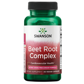 Swanson Racine de Betterave 60 capsules végétales, vue de face