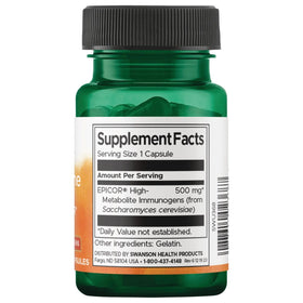 Swanson Rapid daily wellness Defense 500 mg capsules side view