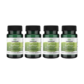Swanson Saffran Espagnol Bio 15 mg, 60 gélules végétales, vue avant
