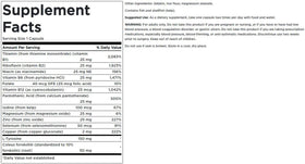 Swanson Thyroid Essentials emballage avec étiquette