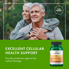 Swanson Tocotrienols Double Force 100 mg - capsules en gros plan
