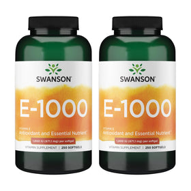 Swanson Vitamine E 1000 UI 250 gélules pack avant
