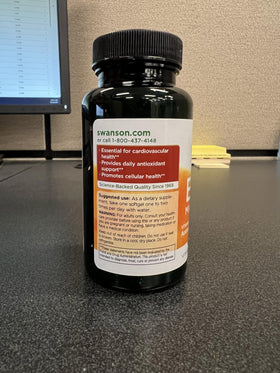 Swanson Vitamine E 250 gélules molles en contexte d'utilisation