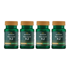 Swanson Vitamine K2 MK-7 200 mcg gélules vue de l'avant