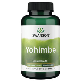 Swanson Yohimbe 500 mg 120 capsules vue avant