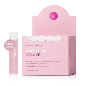 Swedish Collagen Shots Liquides Collagène Marin 12 500 mg pack de 30