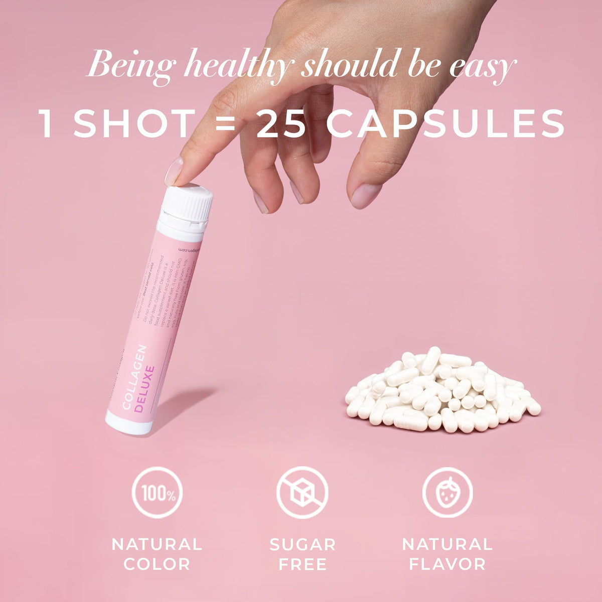 Swedish Collagen Shots Liquides Collagène Marin shot naturel baies