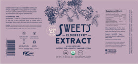 Sweet's Elderberry Extrait de Sureau Bio en milieu de cuisine