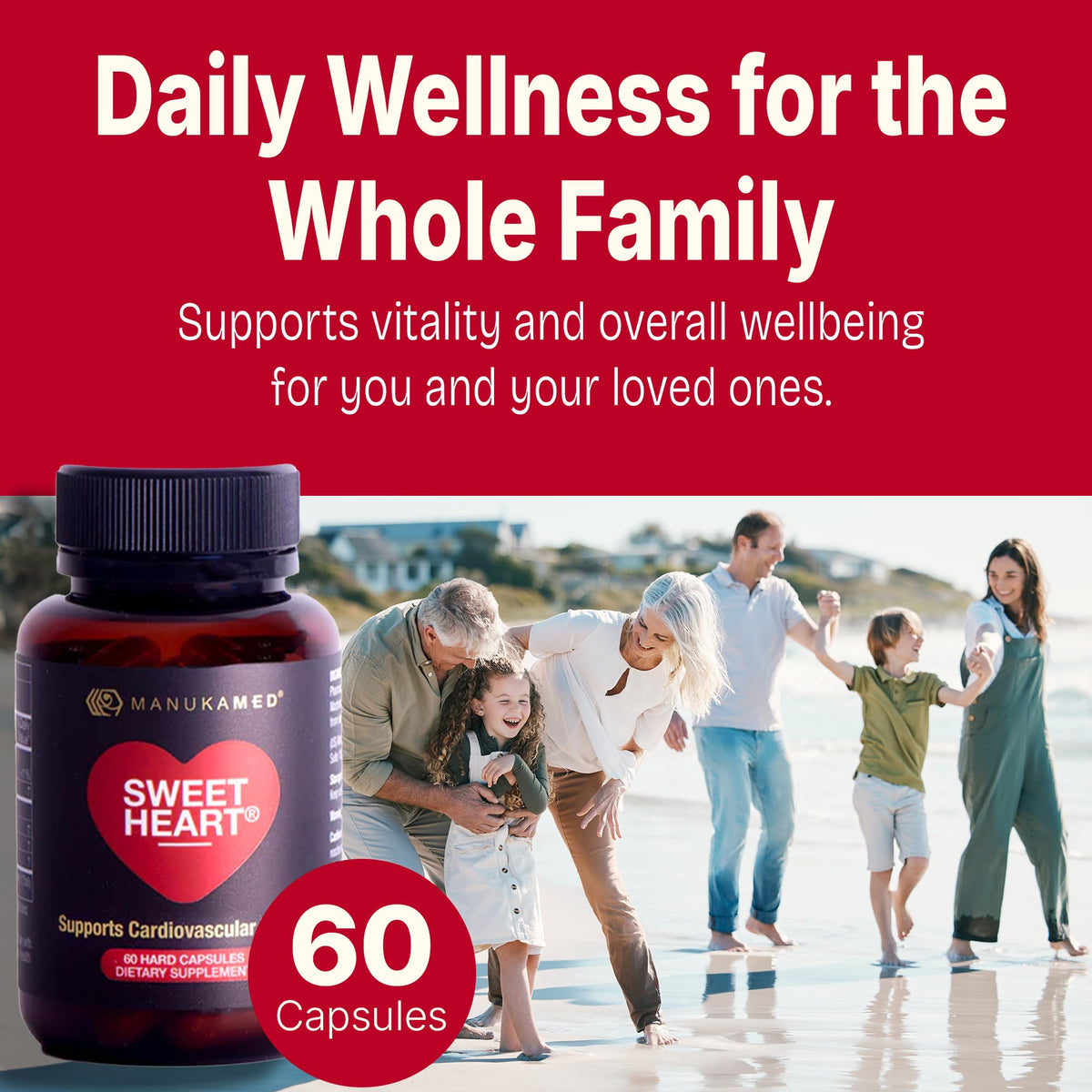 SWEETHEART Complément Alimentaire Cholestérol 60 Capsules avec gelée royale