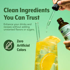 SweetLeaf Stevia Drops 4 oz bouteille ouverte